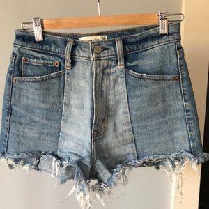 Abercrombie denim shorts